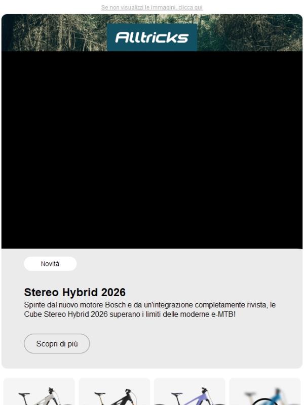 Cube Stereo Hybrid 2026: una nuova era ⚡