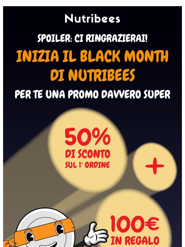Jekoo, inizia il Black Month di Nutribees 🚀