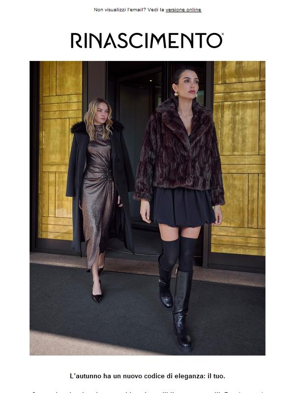 La collezione capispalla che ti definisce