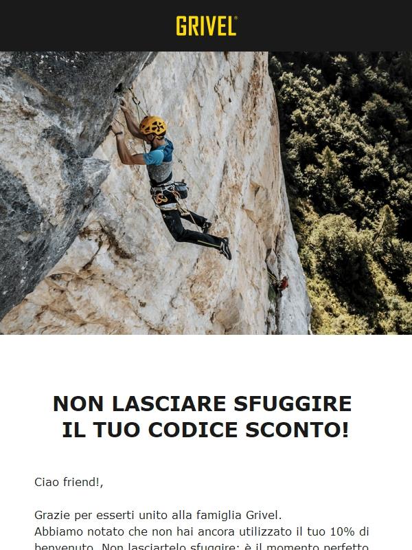 Non lasciare scappare il tuo coupon!