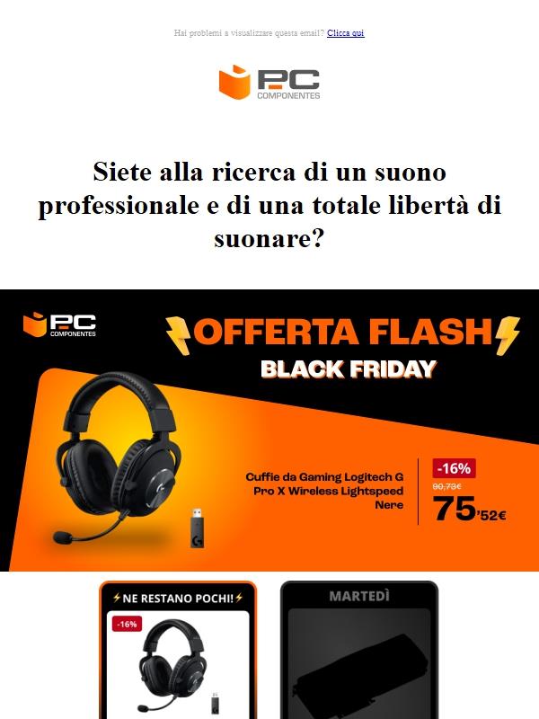 Approfittate di questa offerta lampo e migliorate la vostra esperienza di gioco