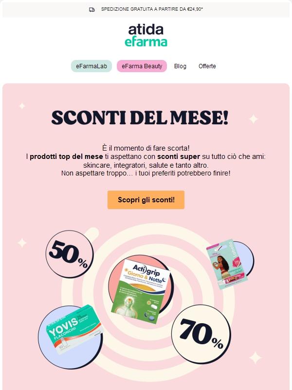 😍 Scopri le novità di Novembre in promo su eFarma!