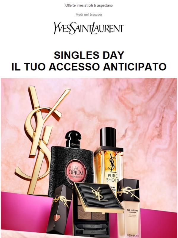 Il tuo accesso esclusivo inizia ora