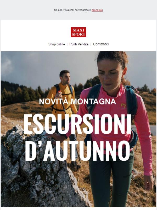 ⛰️ Novità Montagna per le tue escursioni d'Autunno