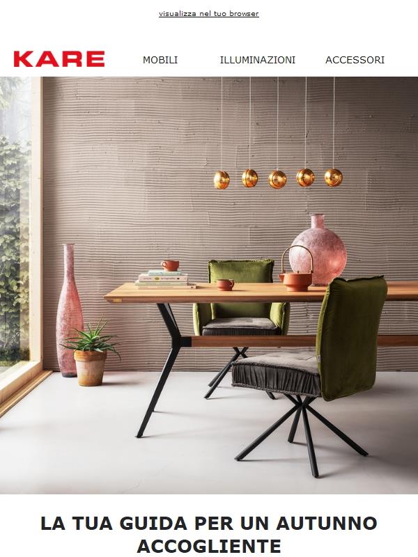 Fatti coccolare in autunno!