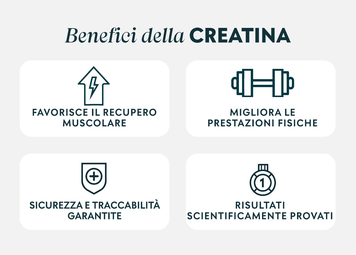 benefici creatina