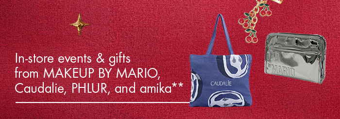 In Store Events and Gifts