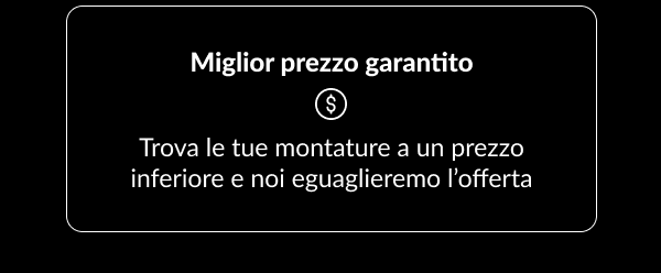 Miglior prezzo garantito