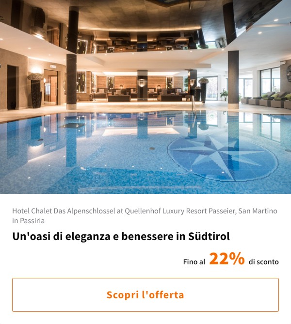 Un'oasi di eleganza e benessere in Südtirol