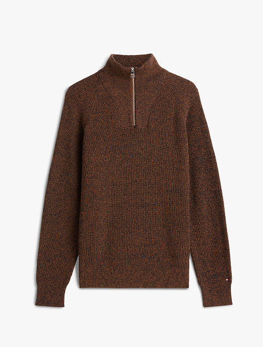 Pullover relaxed fit in maglia a coste