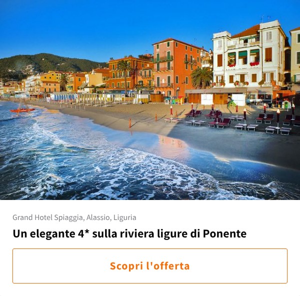 Un elegante 4* sulla riviera ligure di Ponente