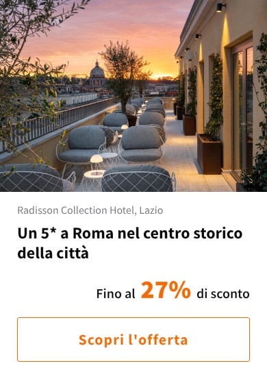 Un 5* a Roma nel centro storico della città
