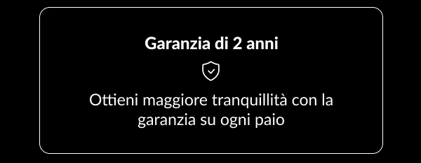 Garanzia di 2 anni