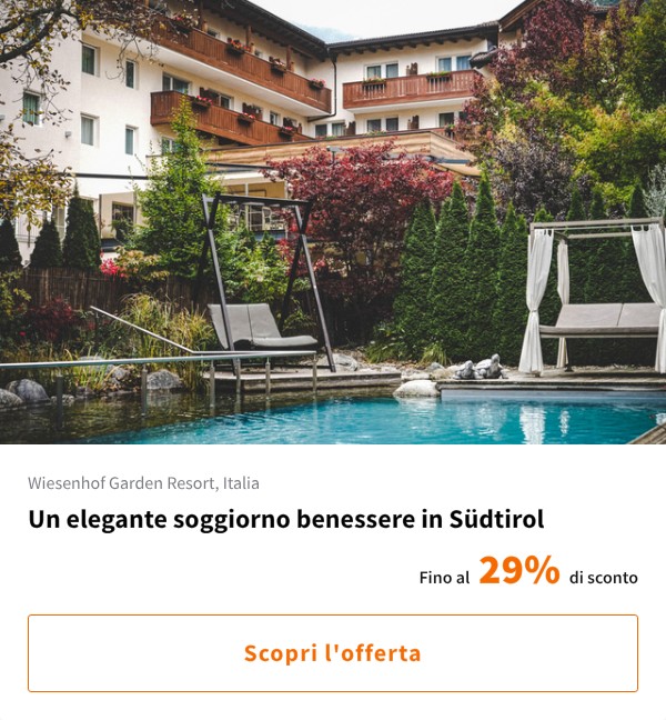 Un elegante soggiorno benessere in Südtirol