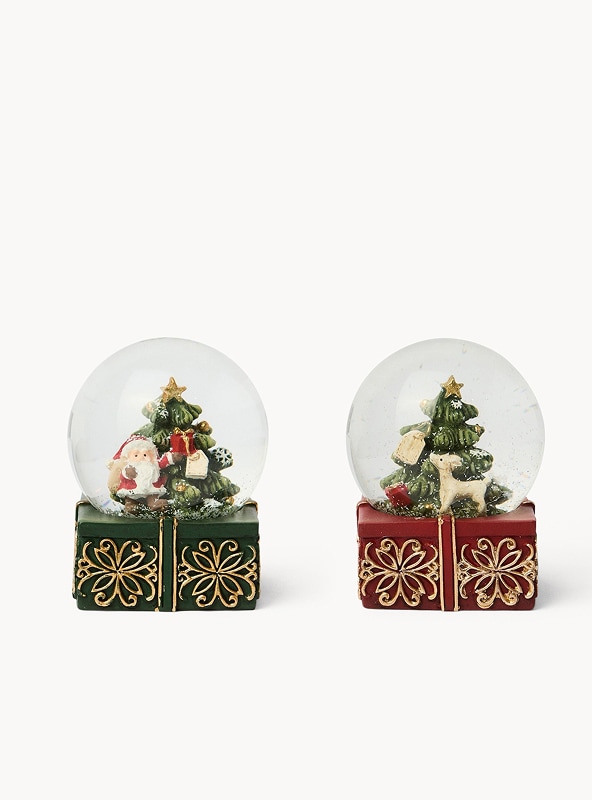 Pallina ad acqua decori natalizi Pallina ad acqua decori natalizi