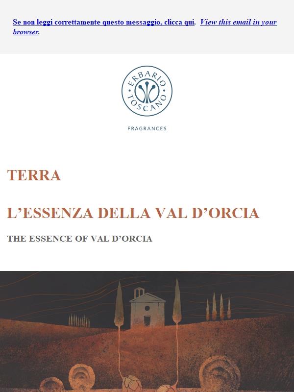 Terra: la fragranza che racconta la Toscana