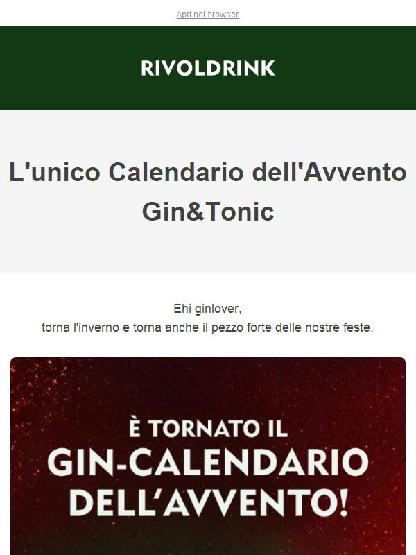 🎁 È tornato il Gin-Calendario dell'Avvento!