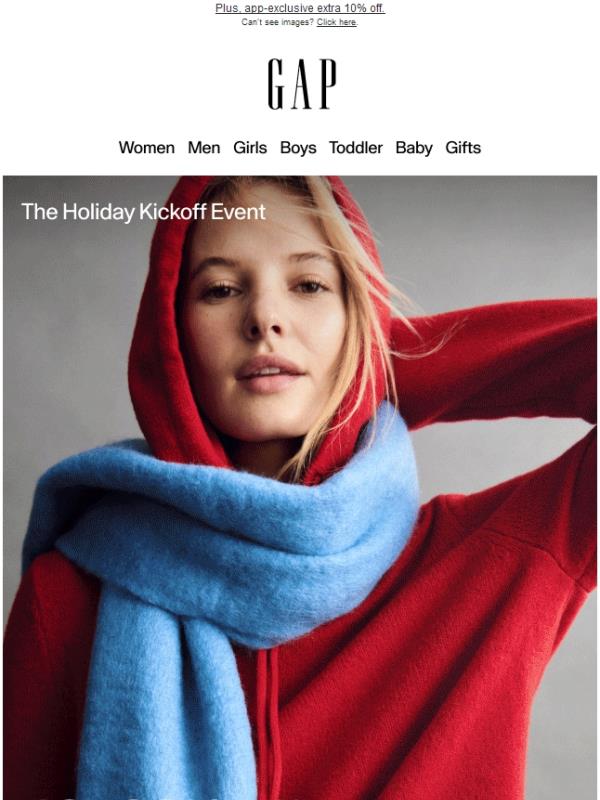 You've hit it big: 40–60% off your list during the Holiday Kickoff Event