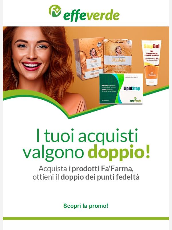 I tuoi acquisti valgono il doppio: scopri la promo!