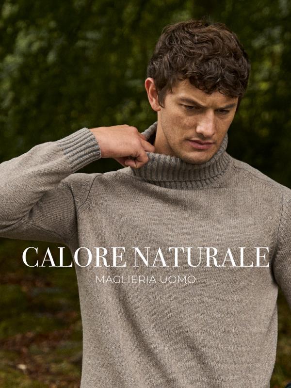 MAGLIERIA UOMO | Calore naturale, fino al 30% ❄️