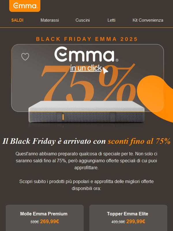 Black Friday è arrivato