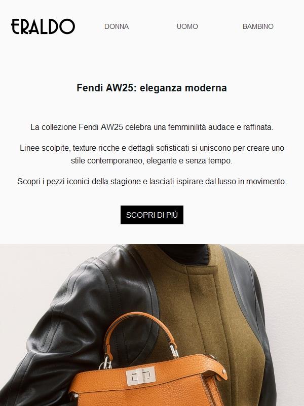 Scopri la nuova femminilità di Fendi AW25