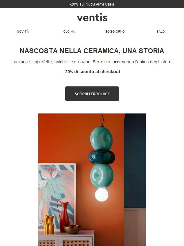 Ferroluce: la poesia della luce fatta a mano