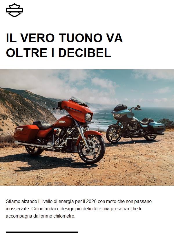 L’energia delle H-D® 2026