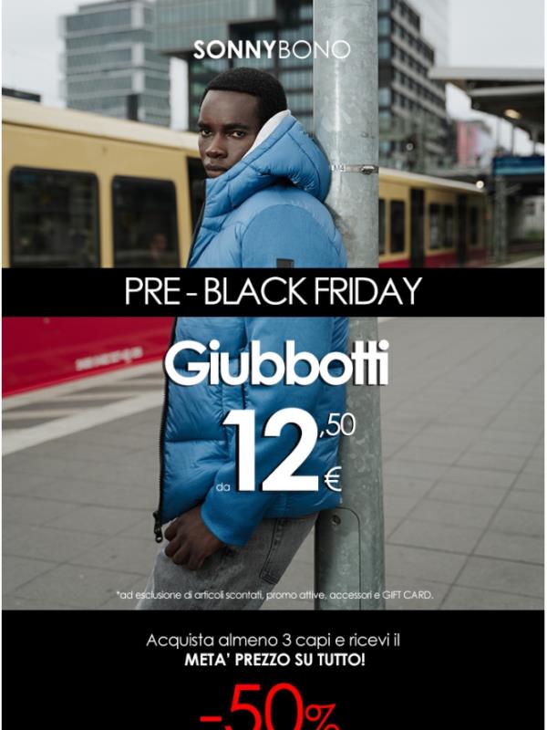 🖤Pre Black Friday🖤GIUBBOTTI da 12,50€