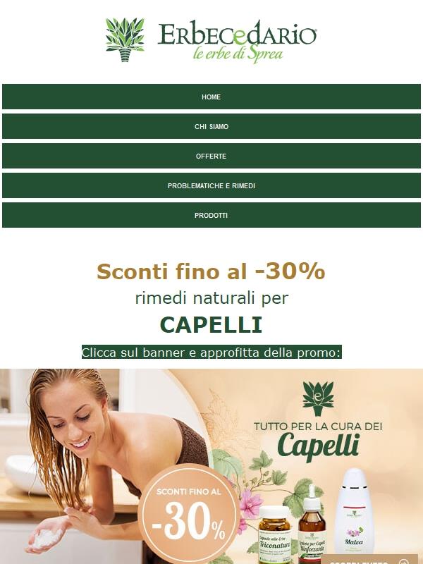 🌟💇‍♀️ Chioma al top? Approfitta degli sconti fino al -30%