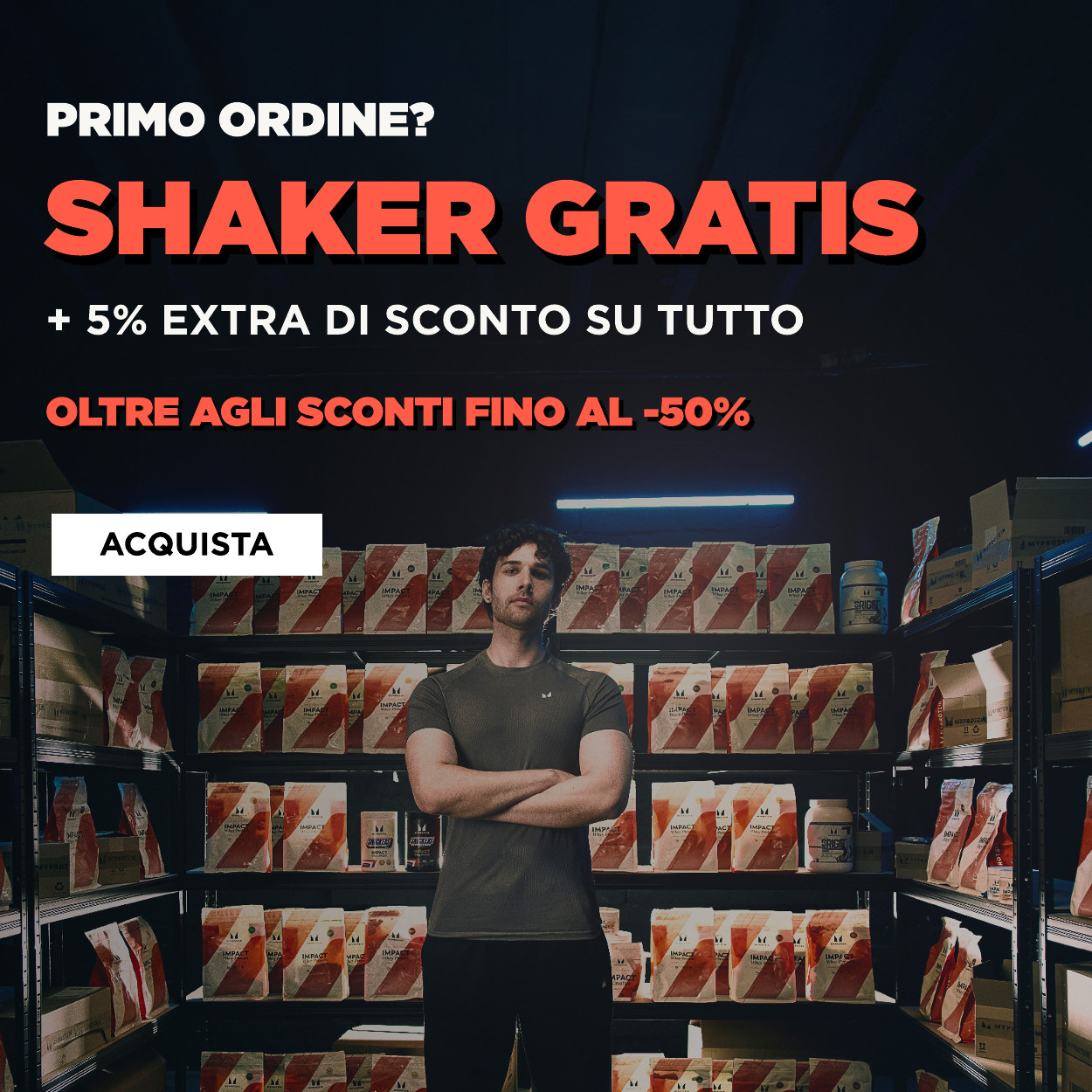 shaker gratis + 5% extra