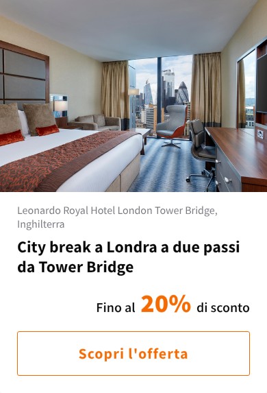City break a Londra a due passi da Tower Bridge