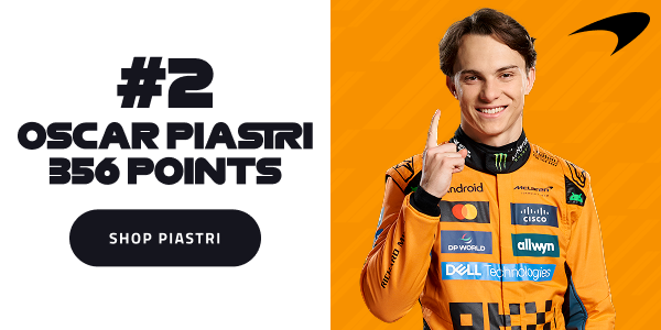 2 - Oscar Piastri - 356 Points
