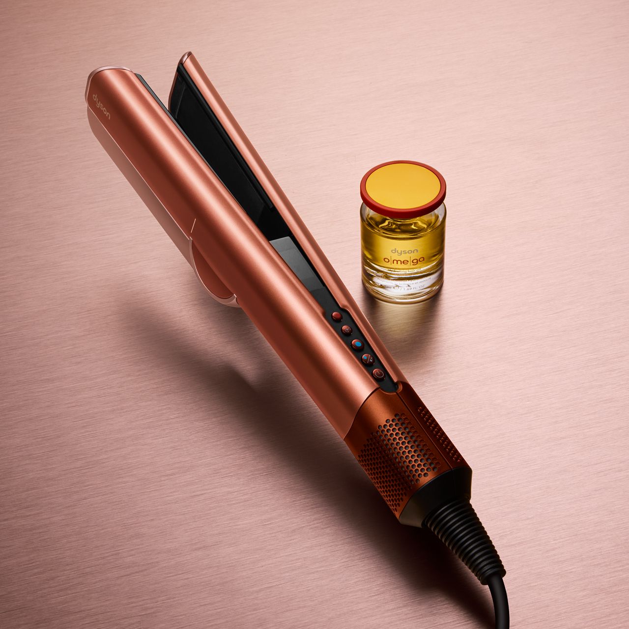 The Dyson Airstrait dryer and straightener.