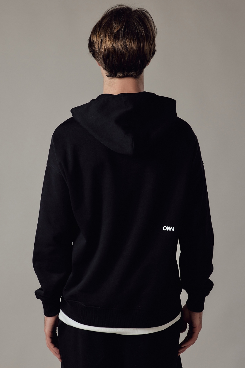 Felpa con Cappuccio Loose Fit Uomo