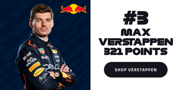 3 - Max Verstappen - 321 Points