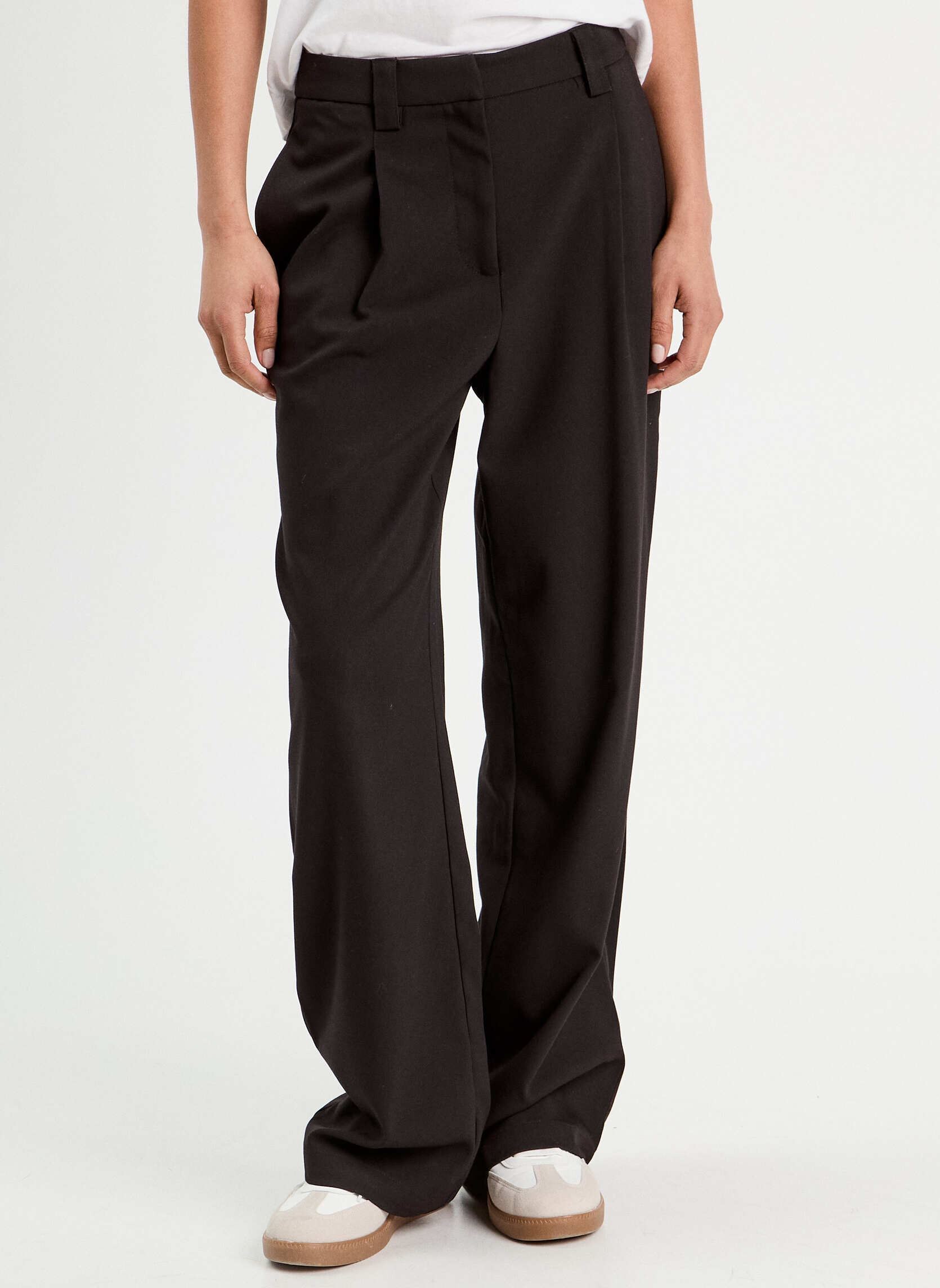 Cache Cache Pantaloni dritti CITYDART donna nero