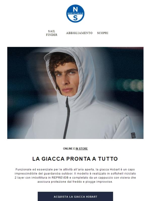 Scopri la giacca Hobart