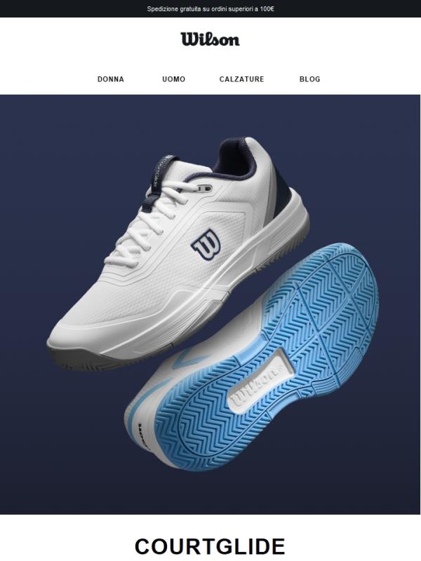 Nuovità! La CourtGlide pronta per tutti i campi è arrivata.