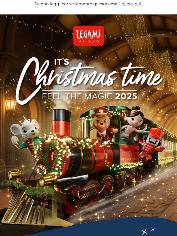 La nuova collezione di Natale è qui: vivi la magia! 🚂