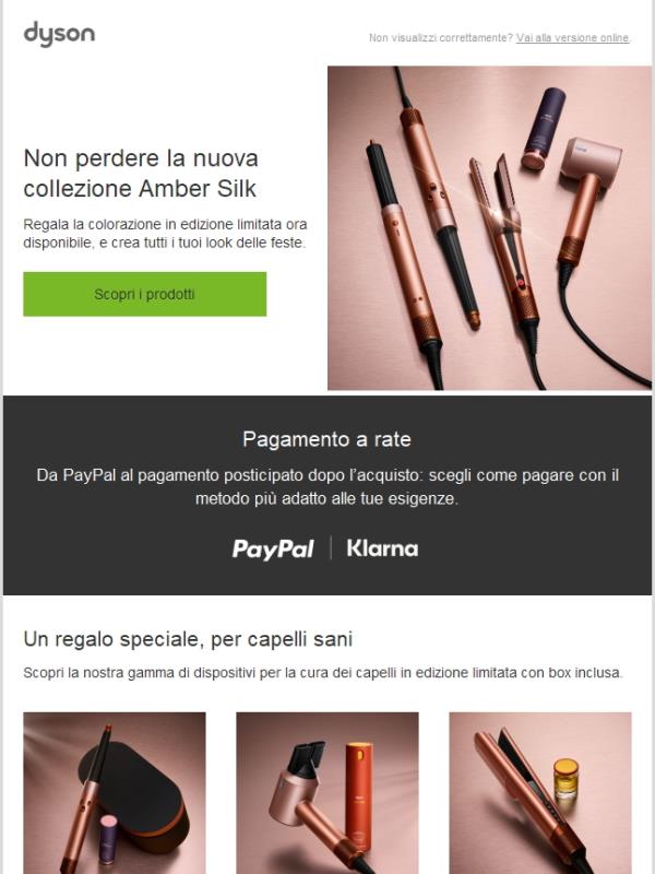 Non perdere la nuova collezione Amber Silk