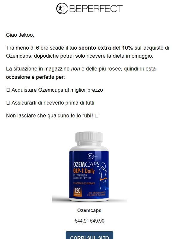 📣 Ultima chiamata per l'extra sconto!