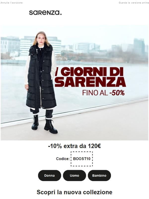 I Giorni Sarenza: ultima occasione ⏰