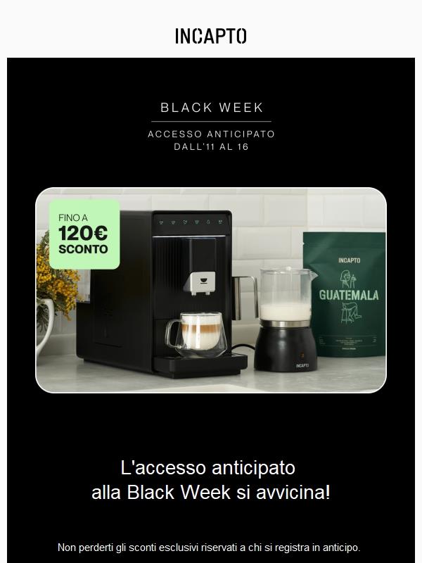 Sei ancora in tempo per approfittare degli sconti più vantaggiosi dell'anno! ⏳