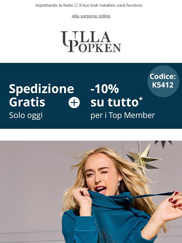 Ti regaliamo la spedizione! 🎁