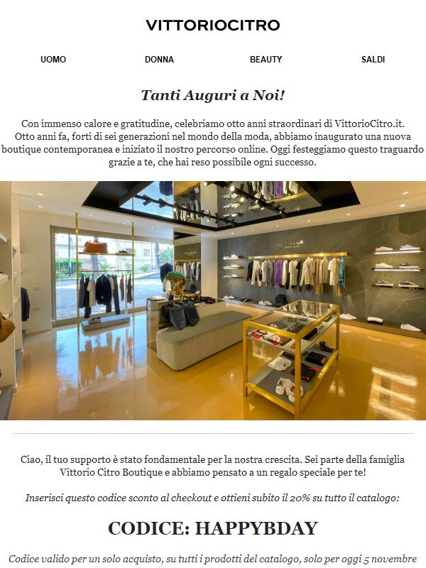 Tanti Auguri ! A NOI