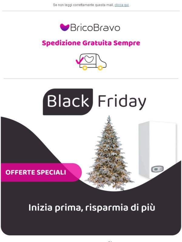 Il Black Friday 2025 è iniziato!