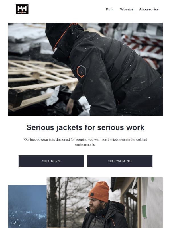 Winter jackets for colder days