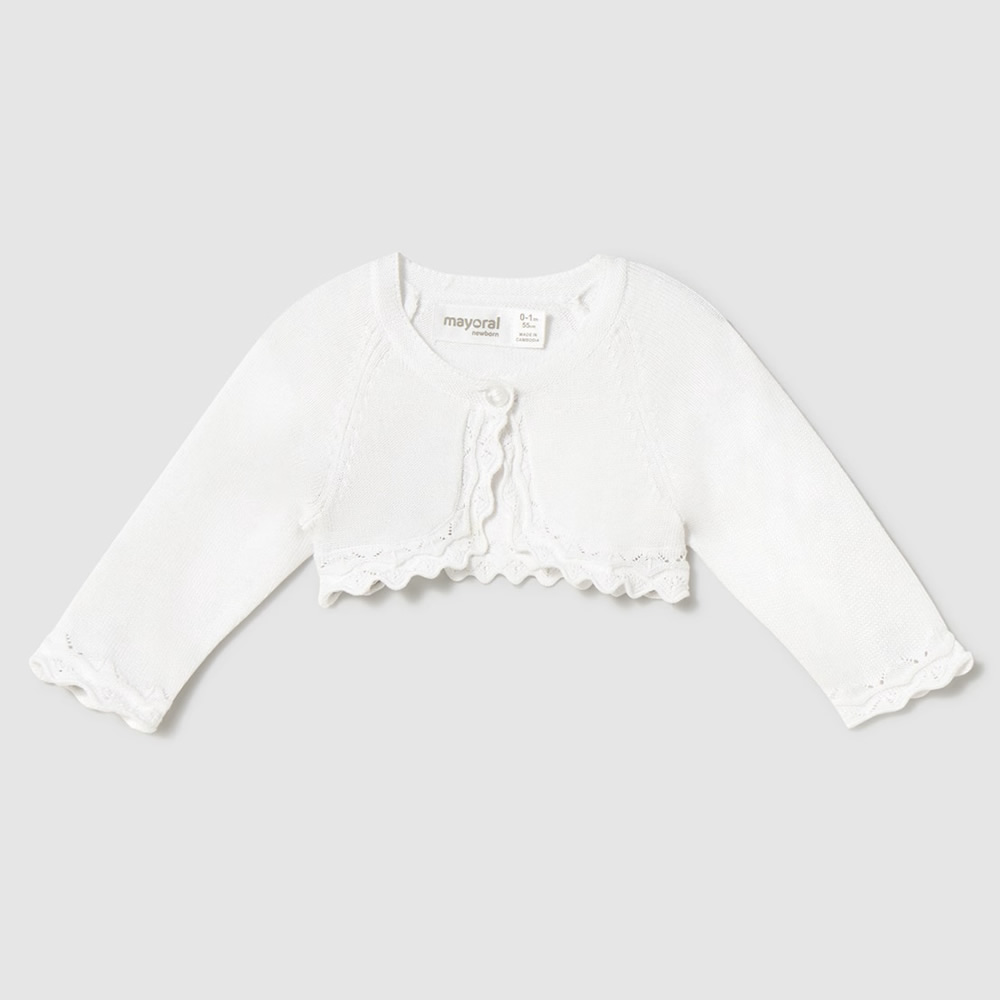 Image of GIACCHINO SCALDACUORE IN MAGLIA BASICO 318 NEONATA MAYORAL