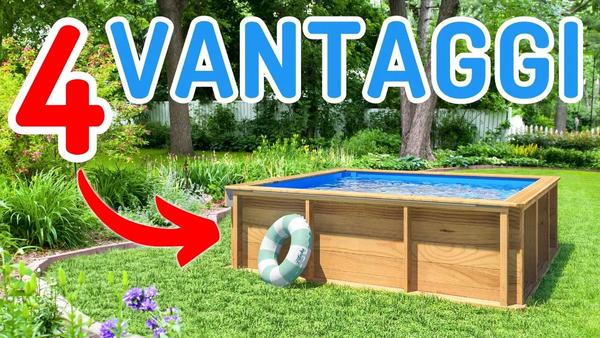 4 VANTAGGI delle piscine in legno e le varie tipologie